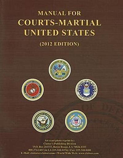 Manual for Courts-Martial United States