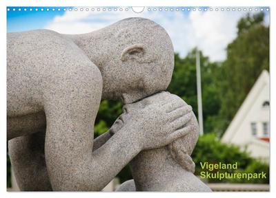 Vigeland (Wandkalender 2026 DIN A3 quer), CALVENDO Monatskalender