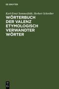 Wörterbuch der Valenz etymologisch verwandter Wört