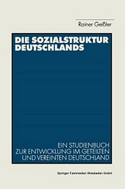 Die Sozialstruktur Deutschlands