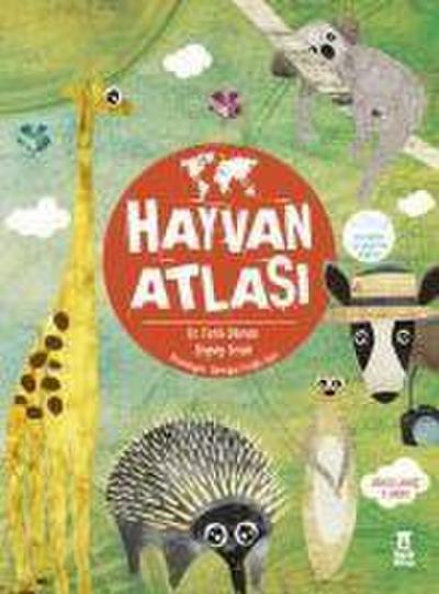 Hayvan Atlasi Harita ve Cikartma Hediyeli