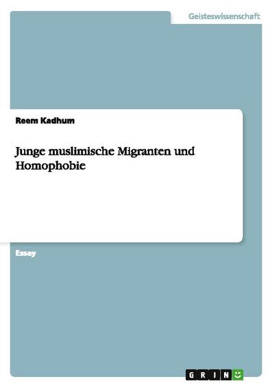 Junge muslimische Migranten und Homophobie
