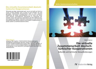 Die virtuelle Zusammenarbeit deutsch-türkischer Kooperationen