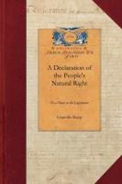 A Declaration of the People’s Natural Right
