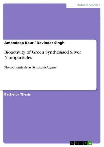Bioactivity of Green Synthesised Silver Nanoparticles