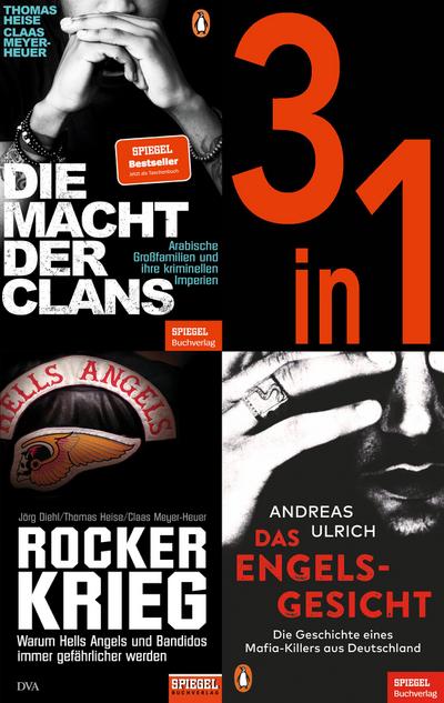 SPIEGEL True Crime (3 in 1-Bundle) - Deutschlands kriminelle Unterwelt: Die Macht der Clans, Das Engelsgesicht, Rockerkrieg