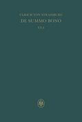 De summo bono, liber VI, tractatus 4,16 - 5,1. Ind