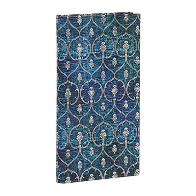 Blue Velvet Slim Lined Journal