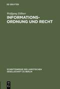 Informationsordnung und Recht