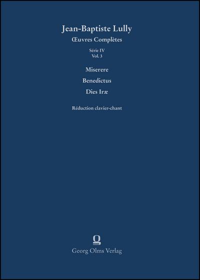 Miserere, Benedictus, Dies Irae