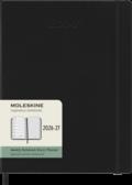 Moleskine Wochen-Notizkalender XL Schwarz Juli-Dezember 2026/2027