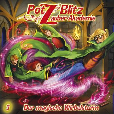 Potz Blitz, Die Zauber-Akademie - Der magische Wirbelsturm,1 Audio-CD