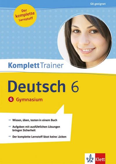KomplettTrainer Deutsch 6. Klasse. Gymnasium - Ulrich Höffer