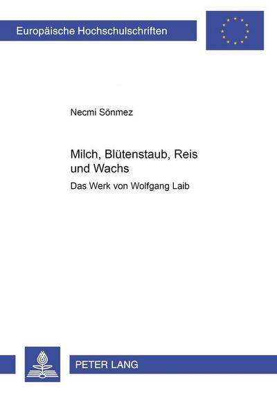 Milch, Blütenstaub, Reis und Wachs