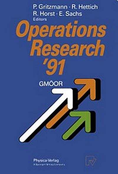 Operations Research ’91