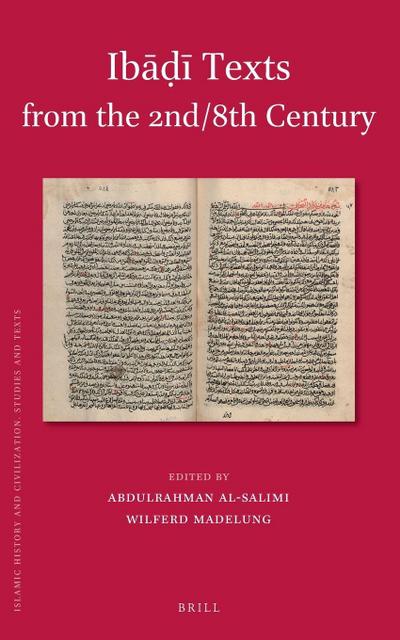 Ib&#257;&#7693;&#299; Texts from the 2nd/8th Century