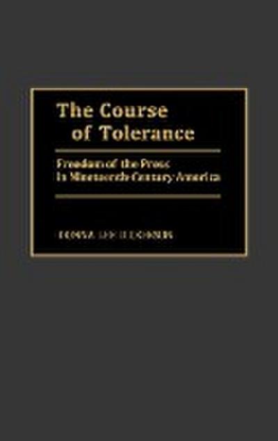 The Course of Tolerance - Donna Lee Dickerson