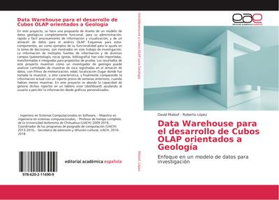 Data Warehouse para el desarrollo de Cubos OLAP orientados a Geología