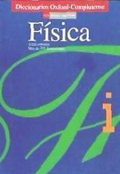 Martínez Pons, J: Diccionario Oxford-Complutense de física