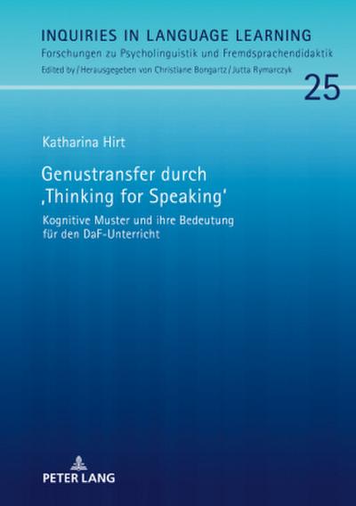 Genustransfer durch ’Thinking for Speaking’
