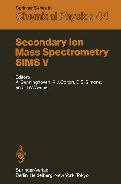 Secondary Ion Mass Spectrometry SIMS V