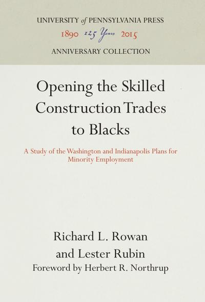 Opening the Skilled Construction Trades to Blacks