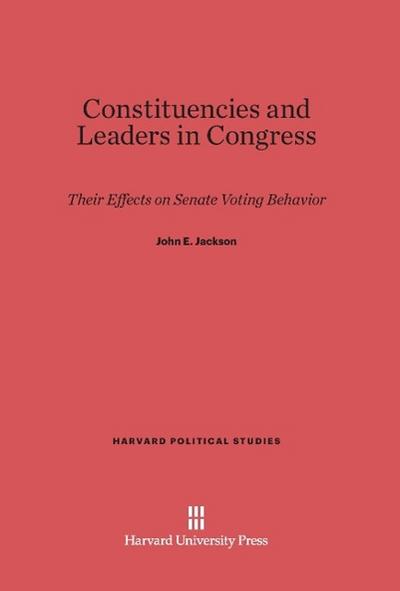 Constituencies and Leaders in Congress