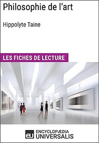 Philosophie de l’art d’Hippolyte Taine