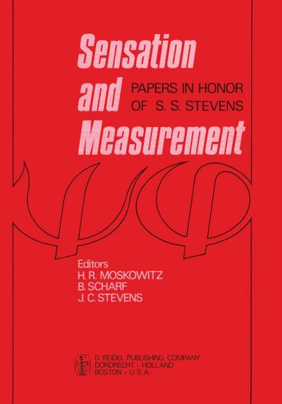 Sensation and Measurement