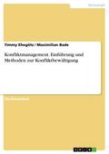 Konfliktmanagement. Einführung und Methoden zur Ko