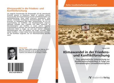 Klimawandel in der Friedens- und Konfliktforschung