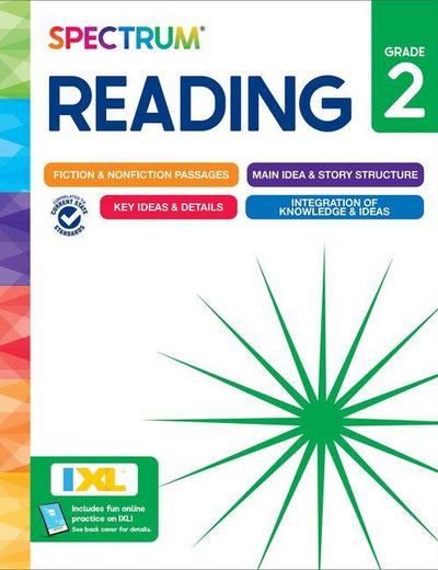 Spectrum Reading Workbook, Grade 2