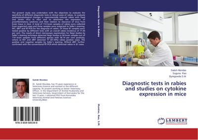 Diagnostic tests in rabies and studies on cytokine expression in mice