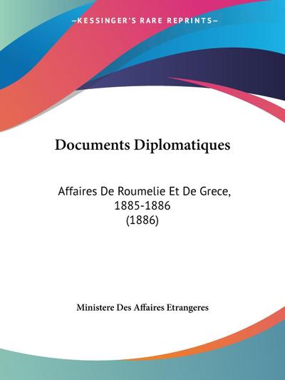 Documents Diplomatiques