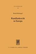 Rundfunkrecht in Europa