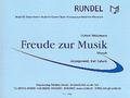 Freude zur Musik: Marsch für BlasorchesterSafaric, Karl, Arr.