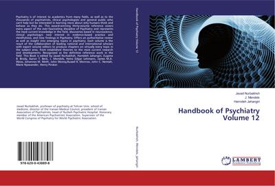 Handbook of Psychiatry Volume 12