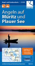 Angel- und Gewässerkarte Müritz und Plauer See
