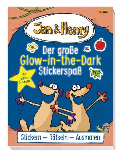 Jan & Henry: Der große Glow-in-the-Dark-Stickerspaß