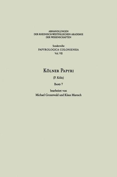Kölner Papyri