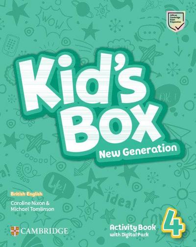 Kid’s Box New Generation Level 4 Activity Book with Digital Pack British English