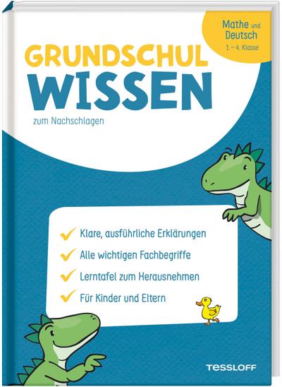 Grundschulwissen zum Nachschlagen. Mathe und Deutsch 1.-4. Klasse