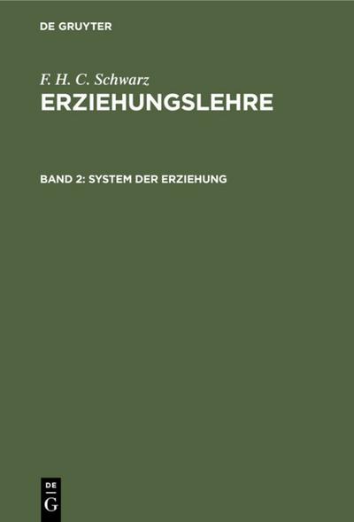 System der Erziehung