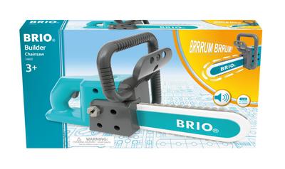 BRIO Builder - 34602 Kettensäge | Entwicklungsförderndes Konstruktionsspielzeug für Kinder ab 3 Jahren