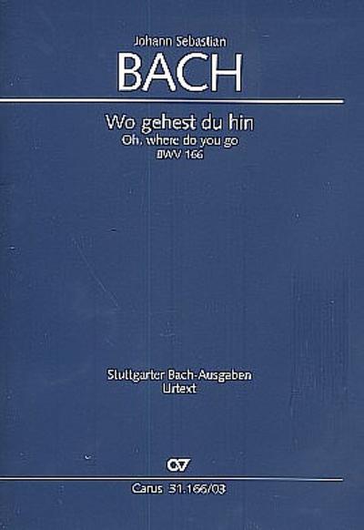 Wo gehest du hin (Klavierauszug)