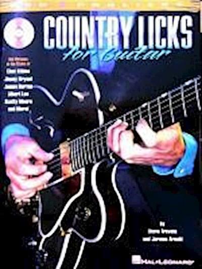 Country Licks for Guitar - Book/Online Audio