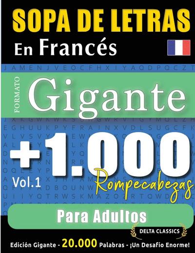 SOPA DE LETRAS EN FRANCÉS FORMATO GIGANTE