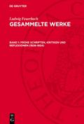 Frühe Schriften, Kritiken und Reflexionen (1828–1834)