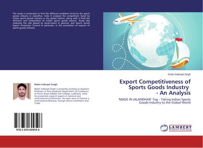 Export Competitiveness of Sports Goods Industry - An Analysis