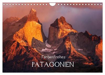 Farbenfrohes Patagonien (Wandkalender 2026 DIN A4 quer), CALVENDO Monatskalender